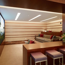 media room for cabin