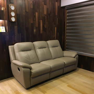 Indian Rose Wood Wall Cladding | White Oak Floor