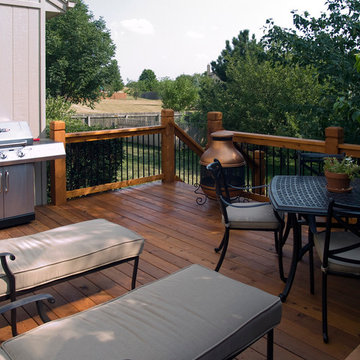 Nelson - Cedar deck in Kansas City