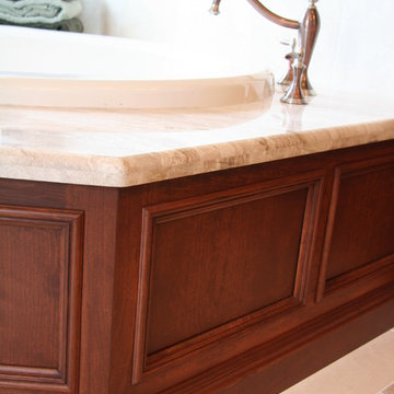 Natural Stone Master Bath in Crystal Lake