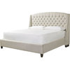Universal Furniture Curated Halston Bed, Blended Linen, Queen