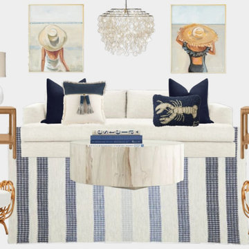 Ocean Isle Beach - Living Area - Digital Design