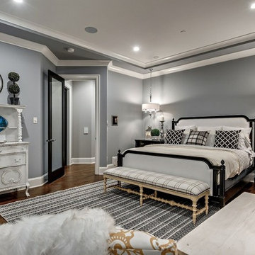 Rumson Luxury Estate Guest Bedroom
