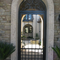 Courtyard & Pedestrain Gates - Home Fencing And Gates