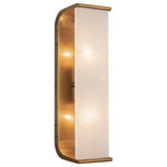 Alora Lighting - Abbott 15" Vanity Light, 2 x 60W, E12, Vintage Brass/Alabaster - Transform your space with our Abbot lights. Crafted with care, these modern fixtures feature a gracefully curved organic metal base complemented by an alabaster lens. Choose from polished nickel, vintage brass, or urban bronze to find the perfect complement for your style. Illuminate your surroundings in the most stylish way possible with our Abbot collection.