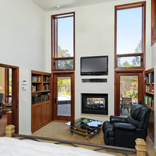 Double Sided Fireplace