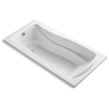 Kohler Mariposa 72" X 36" Drop-In Bath with Reversible Drain, White