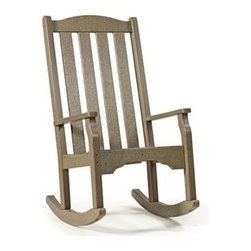 Siesta's Quest High Back Rocker - Patio Furniture And Outdoor Furniture