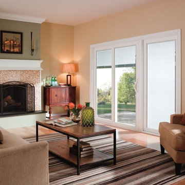 Pella® 350 Series® ENERGY STAR® -qualified vinyl sliding patio doors