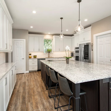 Deering Ct. Kitchen, Living Room and Addition