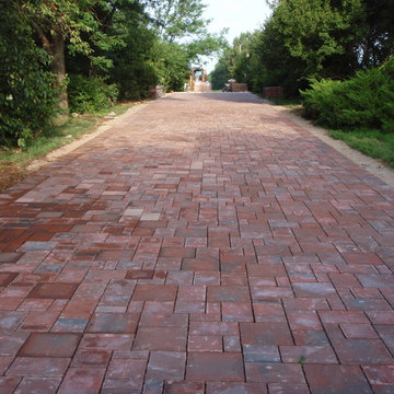 Concrete Paver Driveway  -  Lincoln, NE.