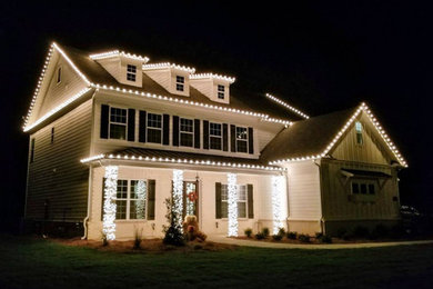 Christmas Light & Dormer Lighting Installation in Milton, GA