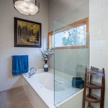 Contemporary Lakefront Kitchen, Bath & Interior Remodel
