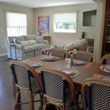 Spacious kitchen with room to entertain.