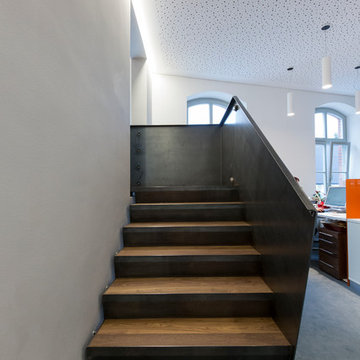 Raw Metal Staircase