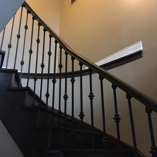 Stairs with New Iron Pickets