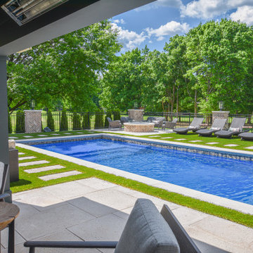 Etscorn Family 40' Illusion & Square Hot Tub