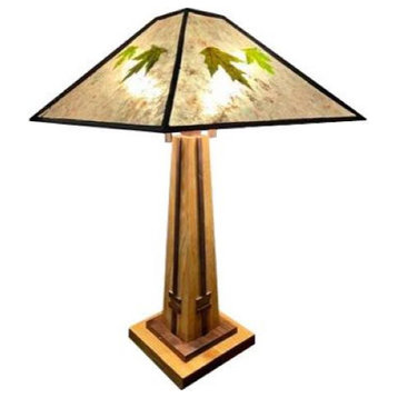 Alberta Table lamp Oak