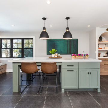 Transitional with a Twist Kitchen