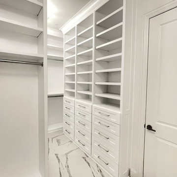 Southlake walk in closet - by Prime Design Cabinetry