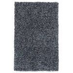 KAS - KAS Bliss 1583 Black Heather Shag Area Rug, 5' x 7' - This is a collection that, in all honesty, lives up to its name. Featuring extreme softness and luxury, our Bliss super soft shag is available in a number of beautiful colors that will feel amazing underfoot. Densely woven in polyester and surprisingly affordable, these rugs bring sophisticated living to an all-new level.