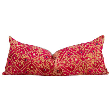 Antique Bani Sindh Silk Pillow