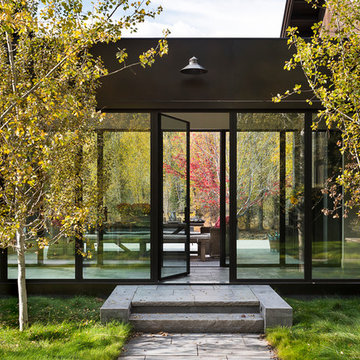 Jada Windows Thermally Broken Steel Inswing Door Glass Wall