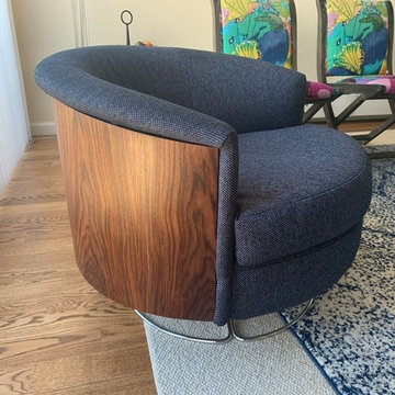 Mid Century Modern Chair Refurbish