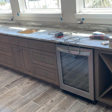 Large-scale Fantasy Brown Dolomite Countertops