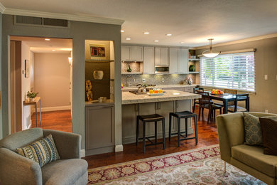 Inspiration for a transitional kitchen remodel in San Francisco