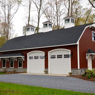 Gambrel Garage | Houzz