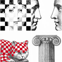 Керамическая плитка Bardelli Ceramica | Коллекция Piero Fornasetti - Wall And Floor Tile