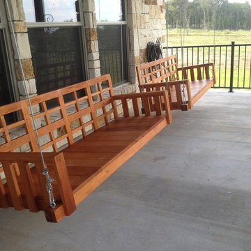 Christianson Ranch swings and swing bed project.