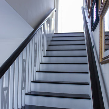 Project #32 | Cross Buck Farmhouse Stair
