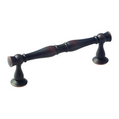 Crawford 3 3/4'' Drill Centers, Pulls and Handles, Oil Rubbed Bronze