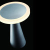 Modern Forms TL-27906 Cute 8.94" Tall LED Vase Table Lamp - Titanium / 3000K