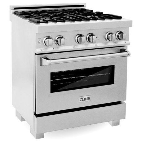 ZLINE 30" 4.0 cu. ft. Dual Fuel Range in Fingerprint Resistant Stainless Steel