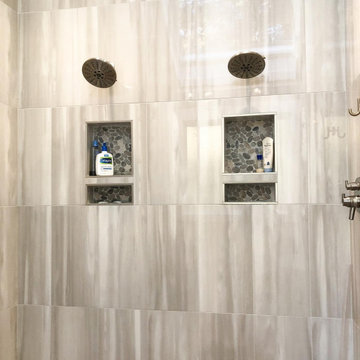 Modern Master Bathroom with Skylight
