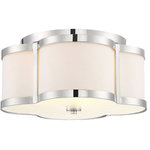 Savoy House - Savoy House 6-2706-3-109 Lacey 3 Light Semi-Flush in Polished Nickel - Length : 16