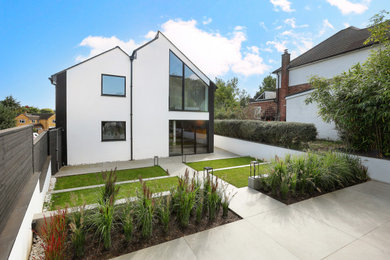Inspiration for a house exterior in Surrey.