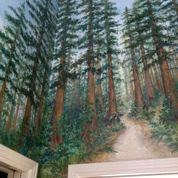 Martinson's Bathroom & Water Closet Panoramic Mural