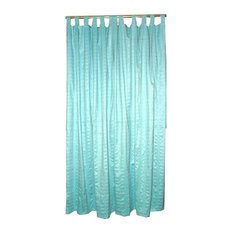 Mogul Interior - Sari Curtains Panels Tap Top, Set of 2, 108" - Curtains