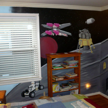 Lego Mural,Kid's room Michigan Pianted by ML Murals