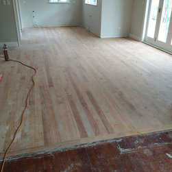 Before and After New Floors being Laid - Products