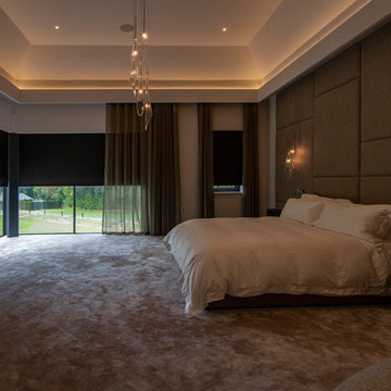 Master's Bedroom Inspiration - Electric Curtains and Blackout Blinds