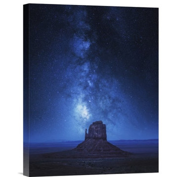 "Monument Milkyway" Stretched Canvas Giclee by Juan Pablo De, 12"x16"