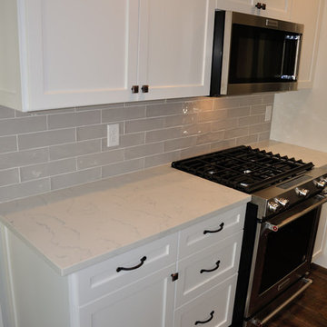 Odom Home on Wilmington Island in LG Viatera Willow White