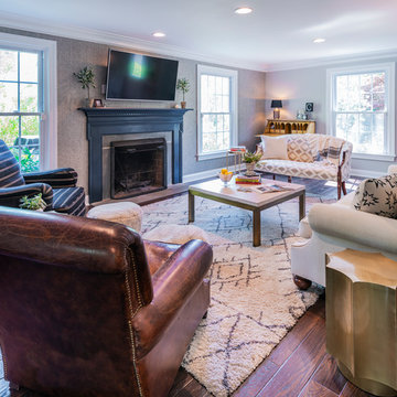 Philadelphia Transitional TV Den Remodel