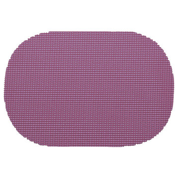 Fishnet Purple Oval Placemat Dz.