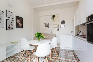 Esempio di una cucina design